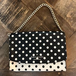 Kate Spade Polka Dot crossbody/ shoulder purse